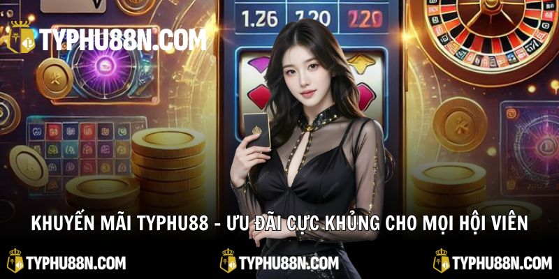Khái quát tổng quan về chuyên mục khuyến mãi Typhu88 thu hút mọi hội viên